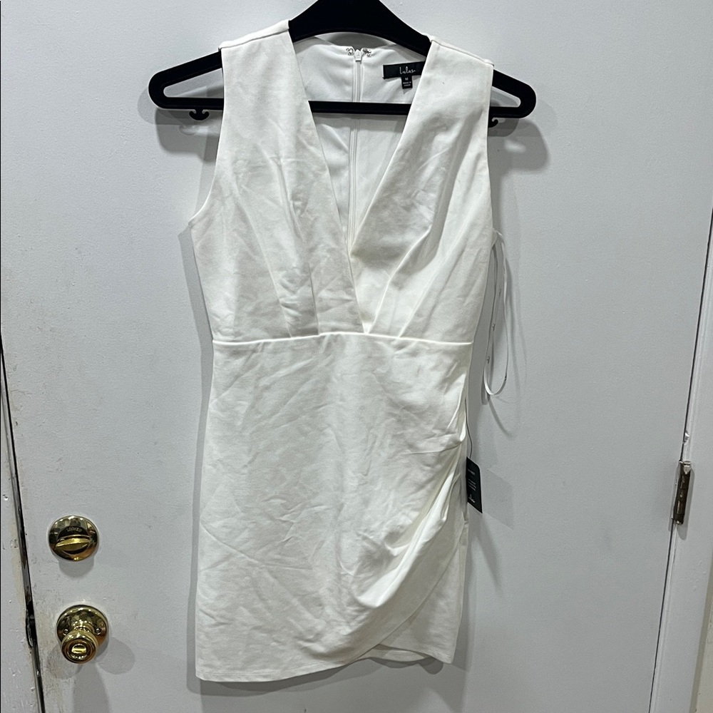 Lulu's Elegant White Dress
